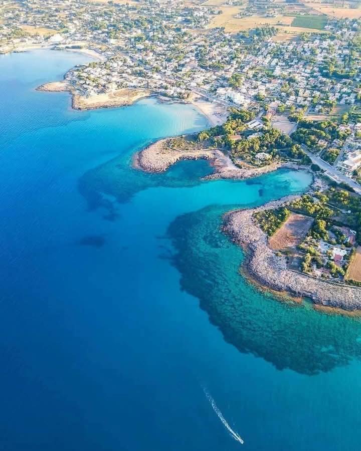 Villa Singola Amanda - 500M Dal Mare Pulsano Luaran gambar
